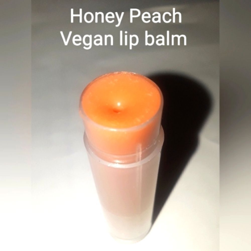 Honey Peach super healing vegan lip balm